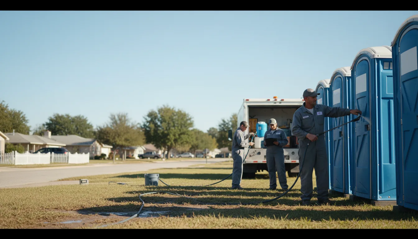 Long-Term Portable Toilet Rental in Pendleton, SC near me